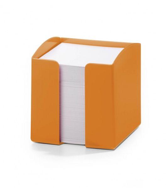 Durable Pojemnik z karteczkami pomarańczowy Trend
