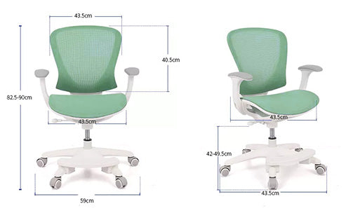 Spacetronik Fotel do biurka dla dziecka XD SPC-XD02J zielony