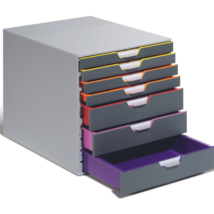 Durable Varicolor pojemnik na dokumenty z 7 szufladami