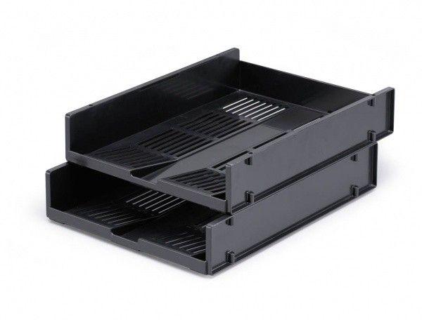 Durable Półka na dokumenty antracyt Optimo A4