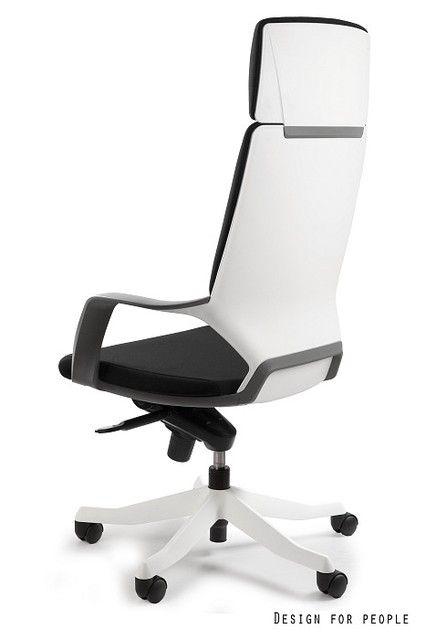 UNIQUE Fotel biurowy Apollo biały/ slategrey