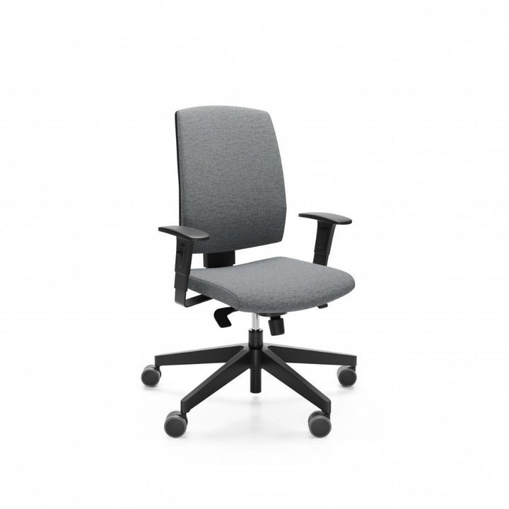 Profim Fotel ergonomiczny Fotel biurowy Classic Raya - tył oparcia z tworzywa