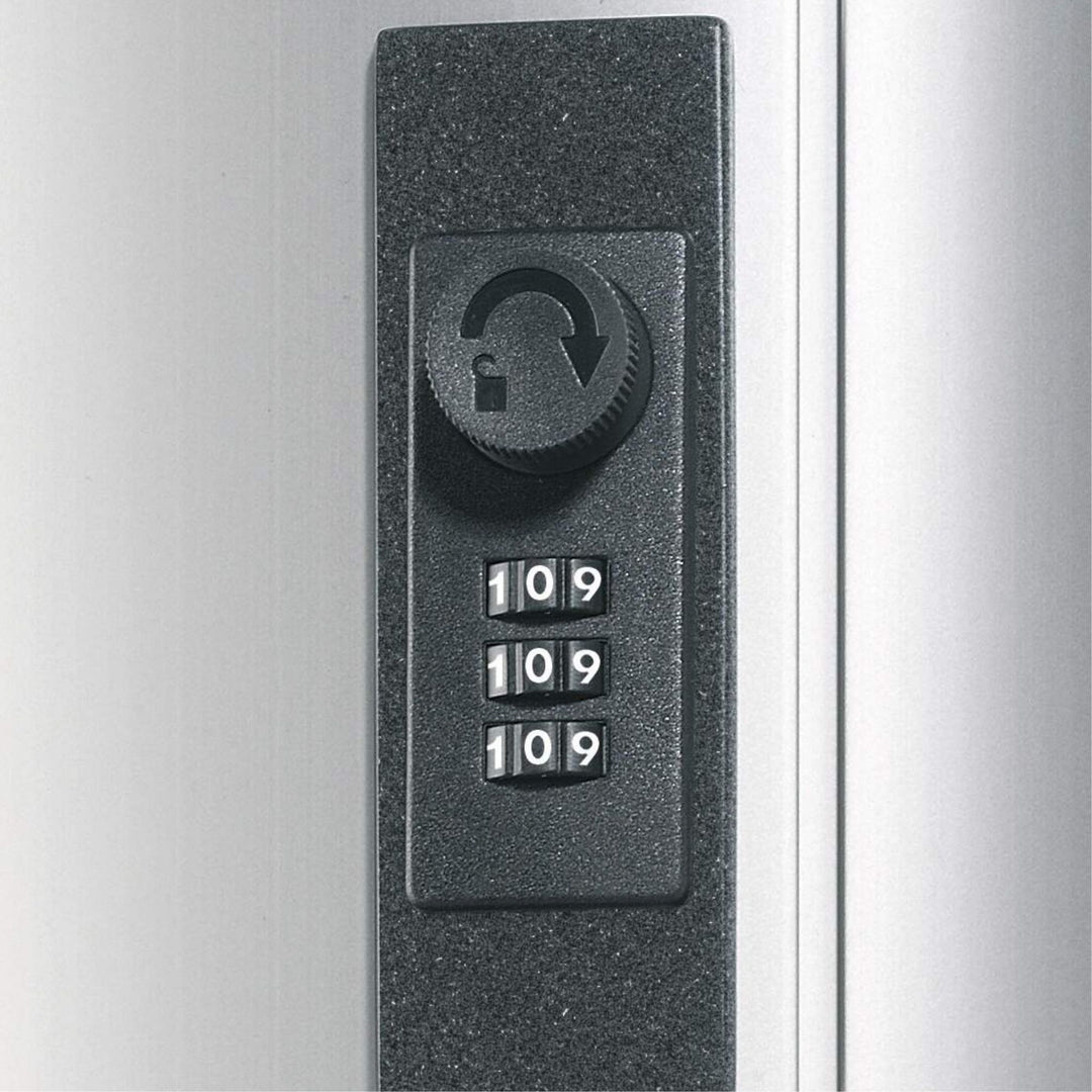 Durable Key Box Code 54 skrzynka na klucze z zamkiem szyfrowym srebrna