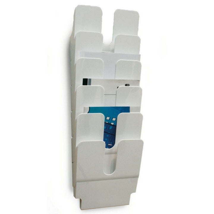 Durable Flexiplus 6 Pojemnik na dokumenty A4 pionowy biały