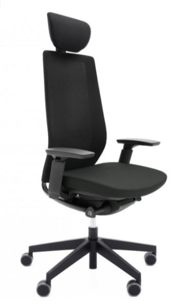 Profim Fotel ergonomiczny Accis Pro 150SFL NX16 BLA Czarny