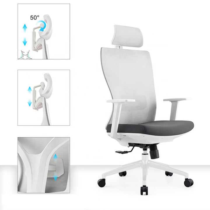 Spacetronik Fotel ergonomiczny fotel biurowy obrotowy Elsa