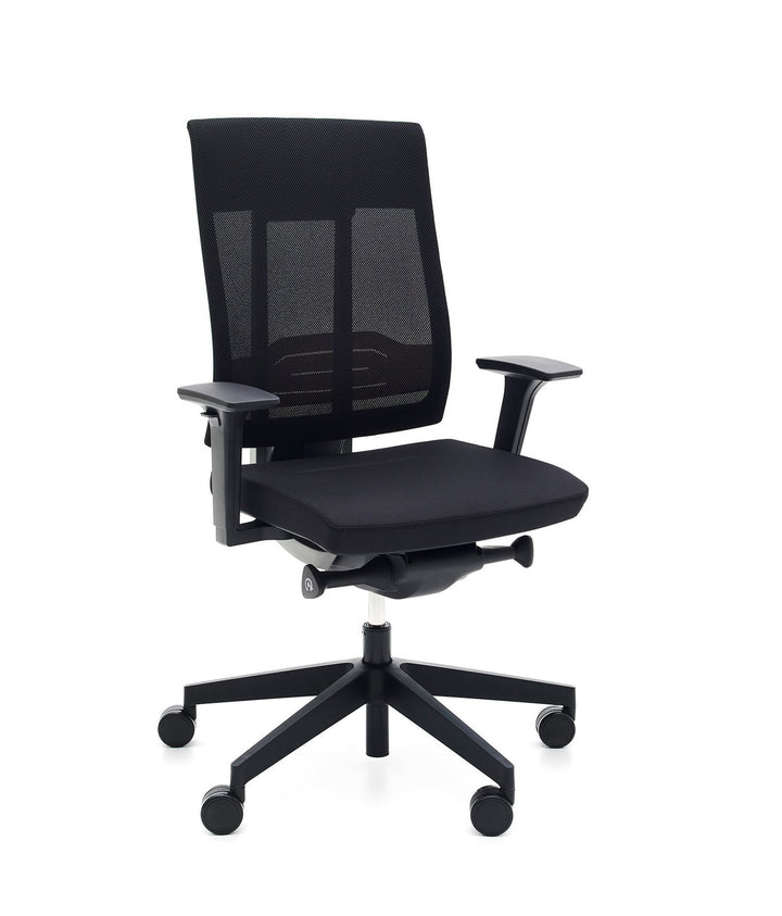 Profim Fotel ergonomiczny Xenon Net 101SL P61 NX16 BLA Czarny